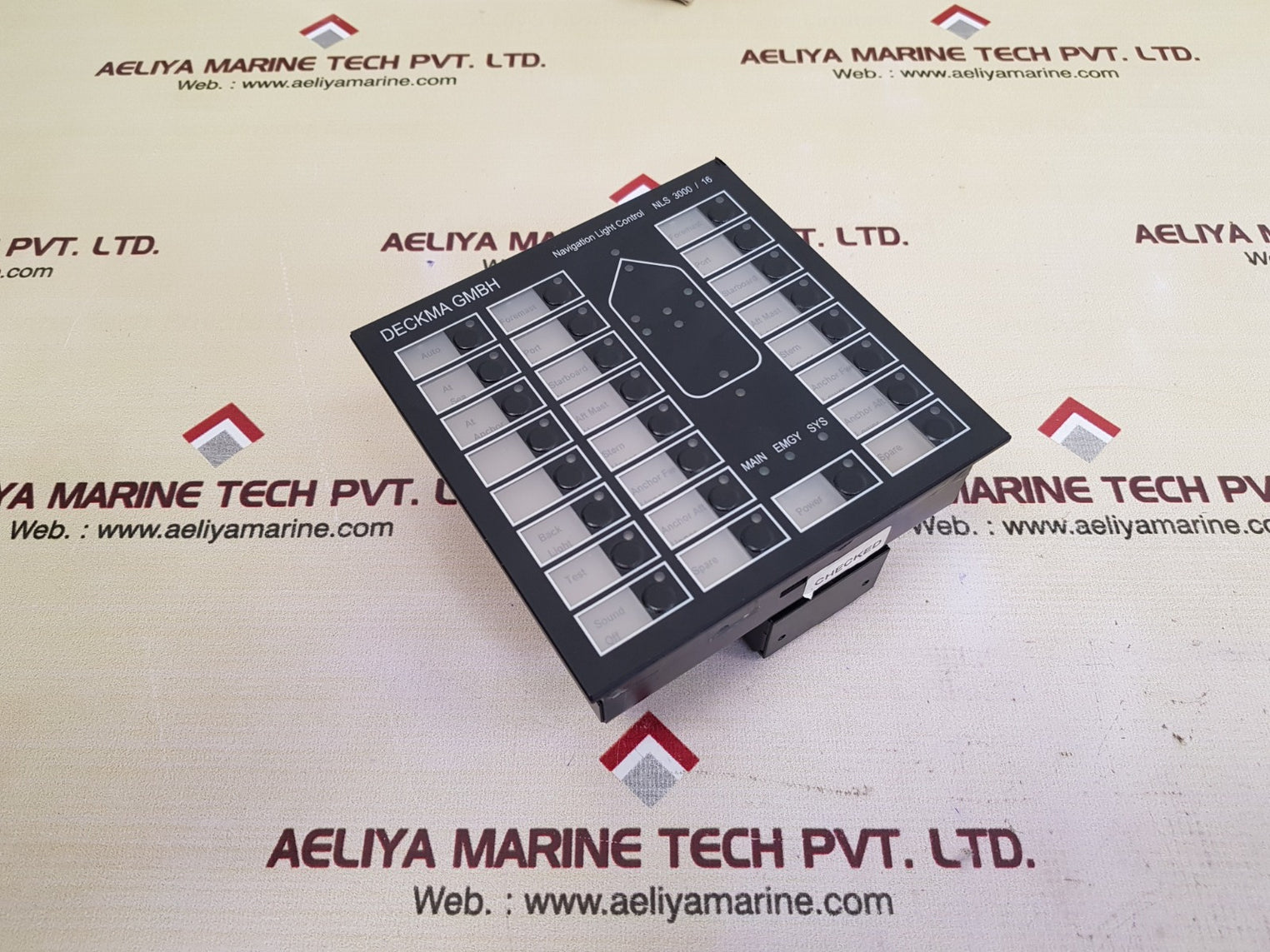 Deckma nls 3000 bk16-e1 navigation light control