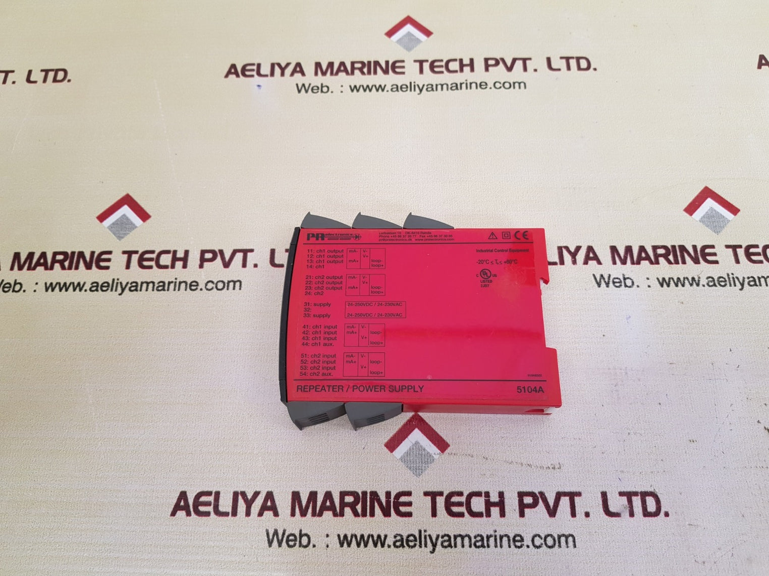 Pr electronics 5104a repeater/power supply