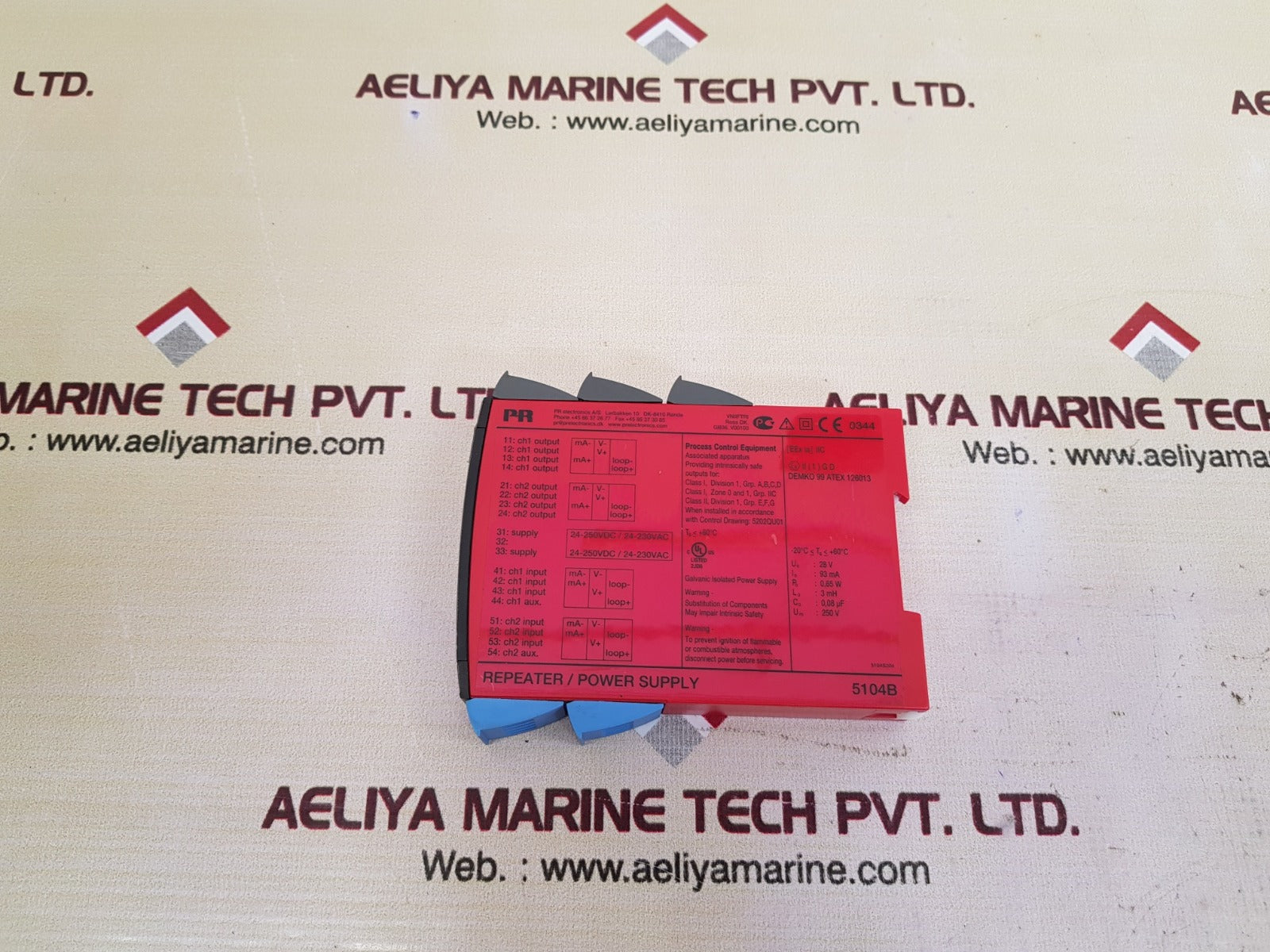 Pr electronics 5104b repeater/power supply