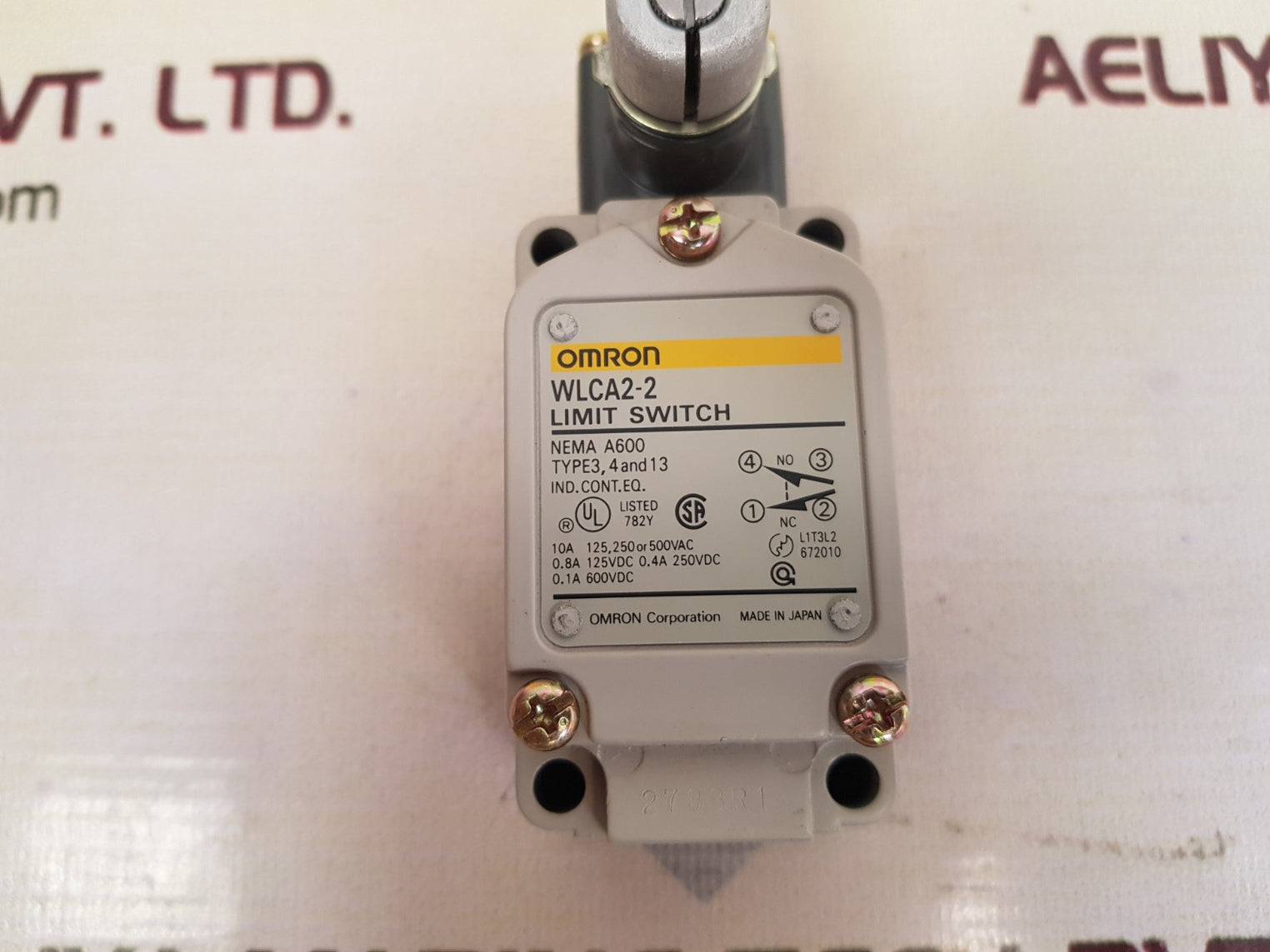 Omron wlca2-2 limit switch