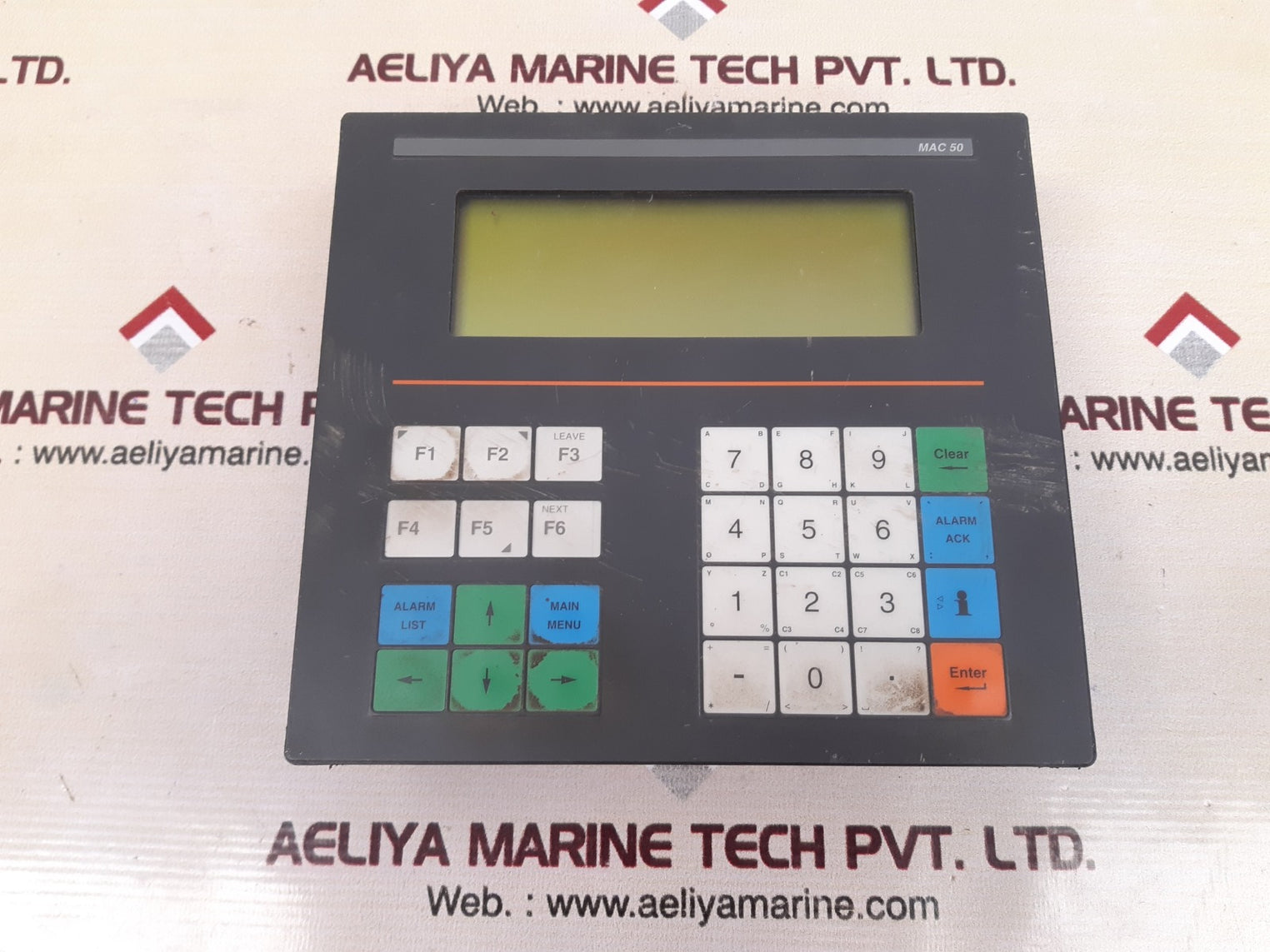 G&l beijer electronics 00920a mac50/ml operator panel 24v dc 