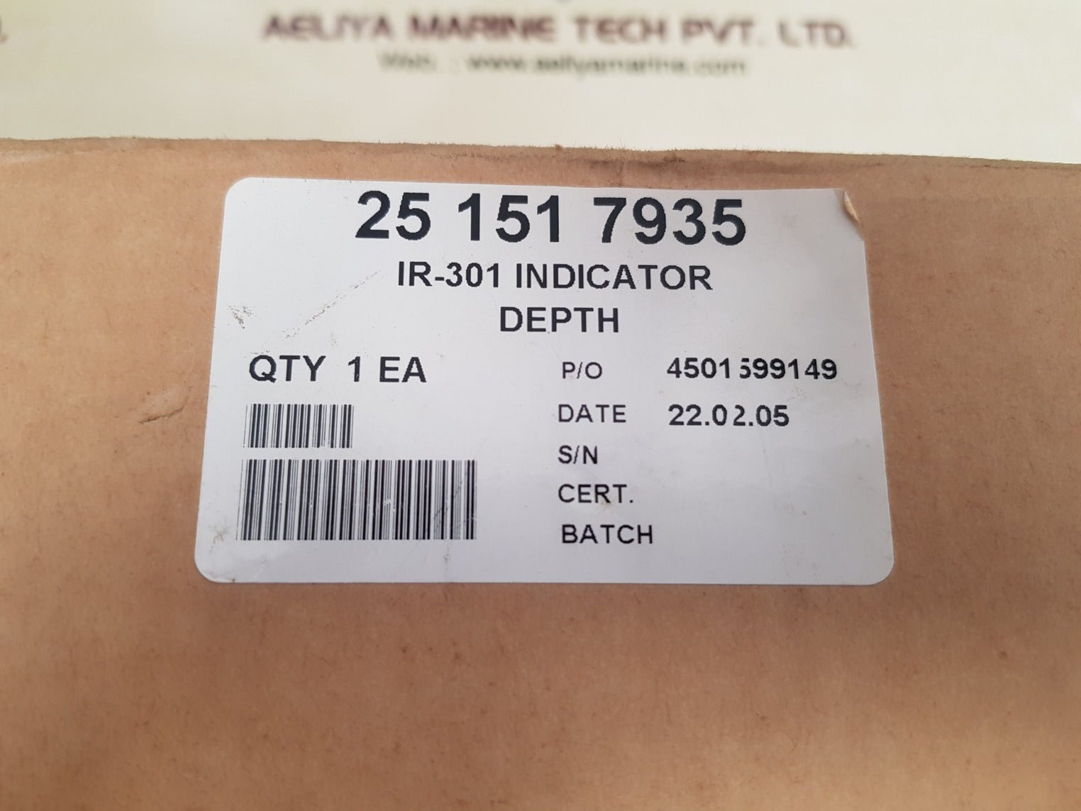 Skipper ir301 digital depth repeater  