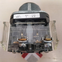 Allen- bradley 800t-xd1 contact block with 800t-a pushbutton 