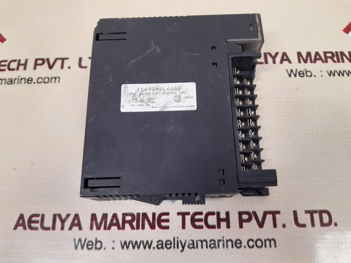 Ge fanuc ic693mdl646b input module