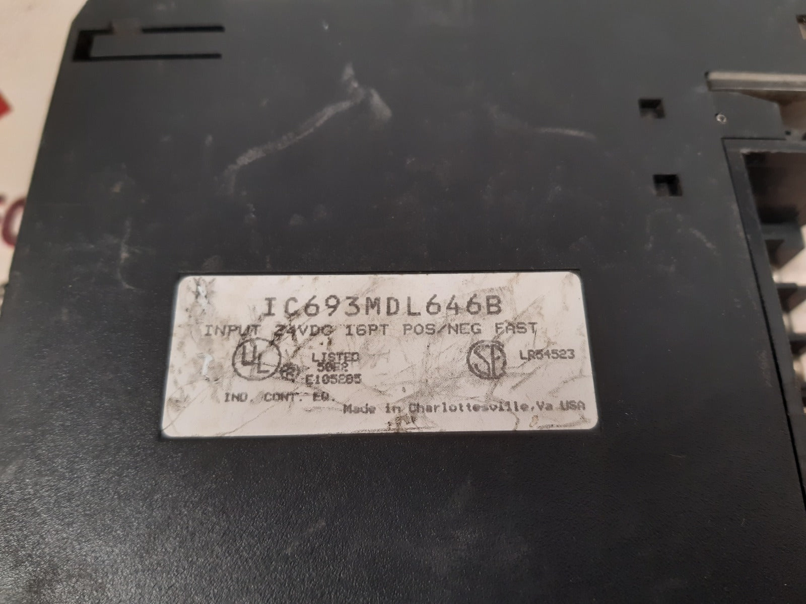 Ge fanuc ic693mdl646b input module