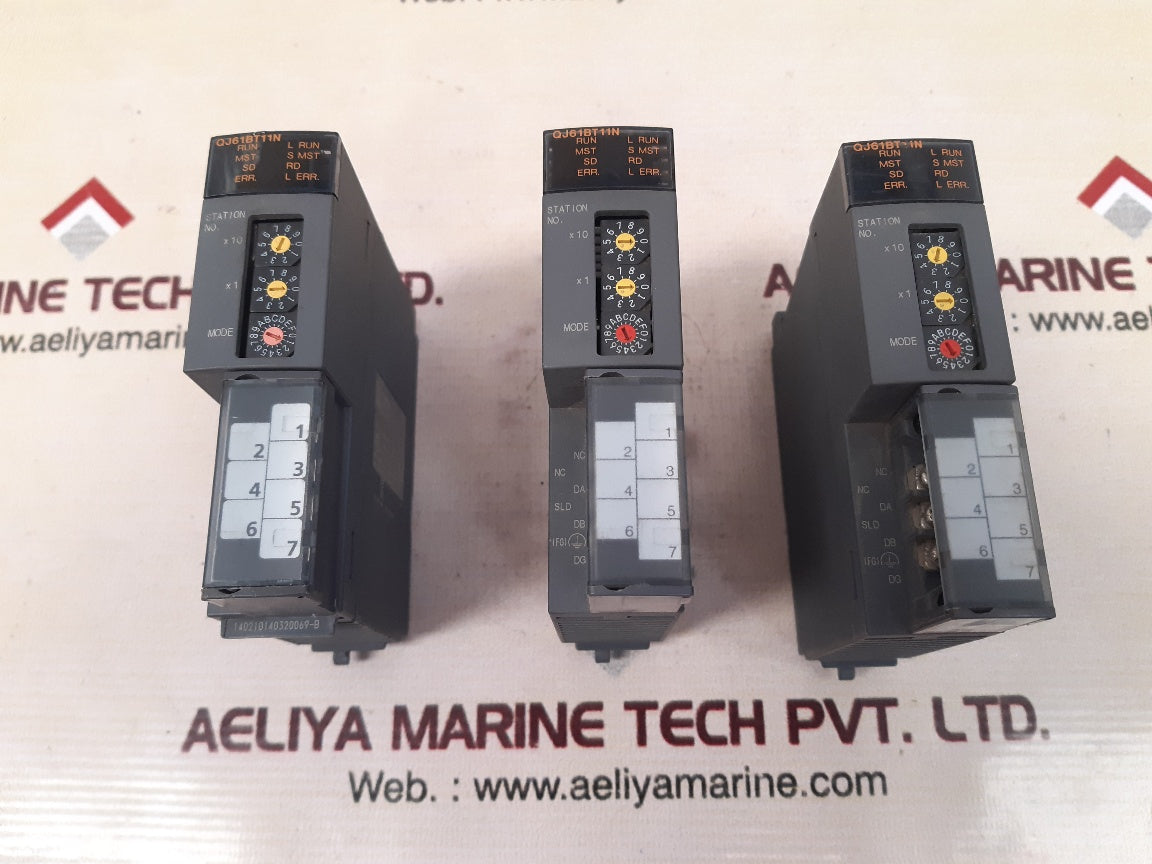 Mitsubishi qj61bt11n cc-link master unit 0.46a