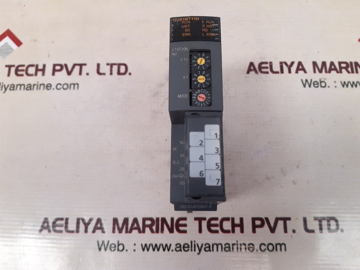 Mitsubishi qj61bt11n cc-link master unit 0.46a