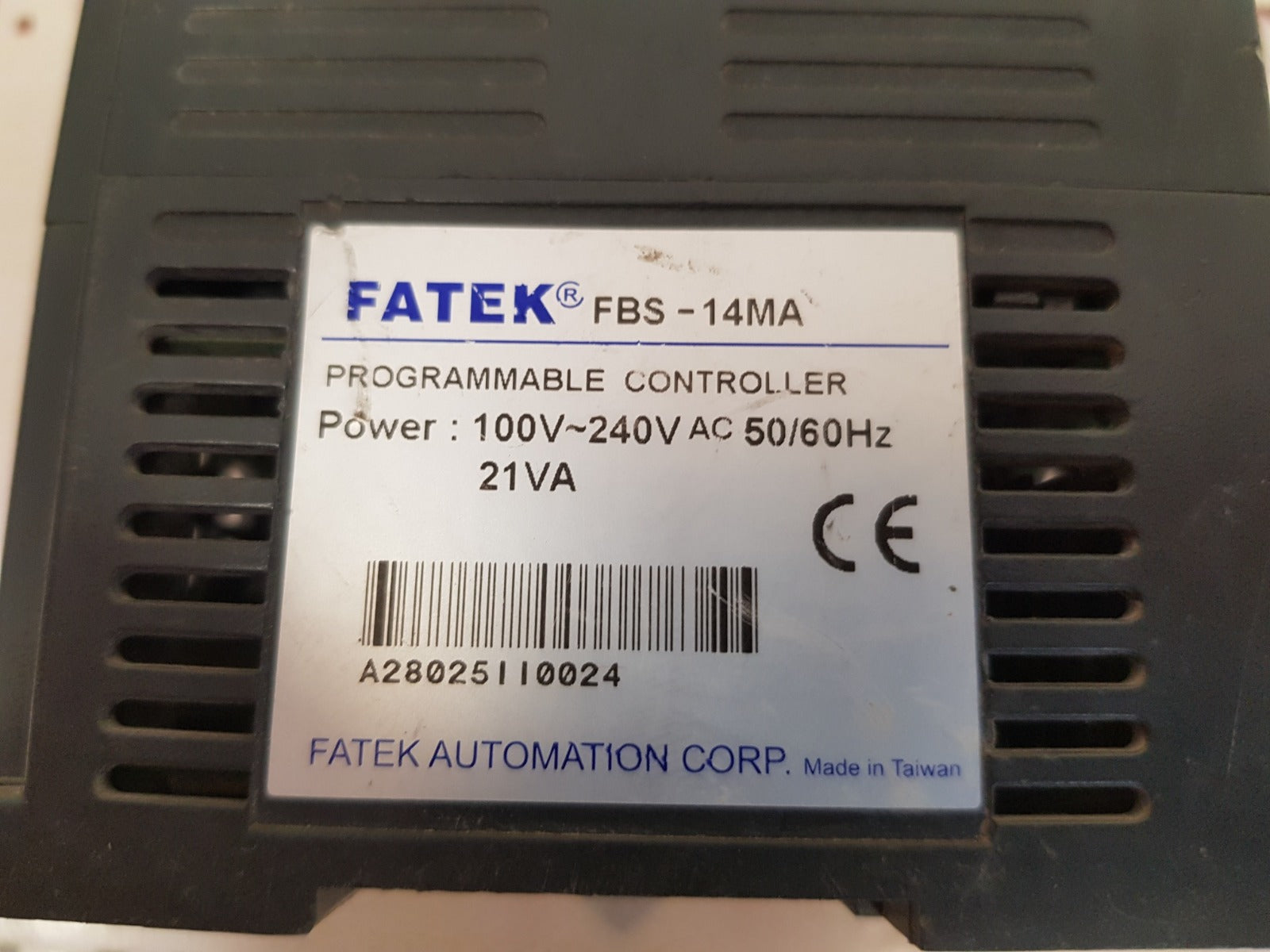 Fatek fbs-14ma programmable controller 100-240v 