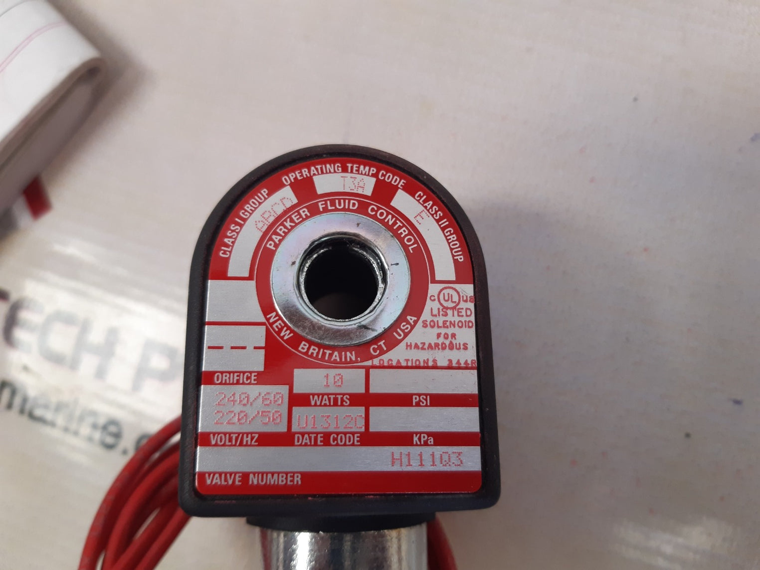 Parker h111q3 solenoid coil 