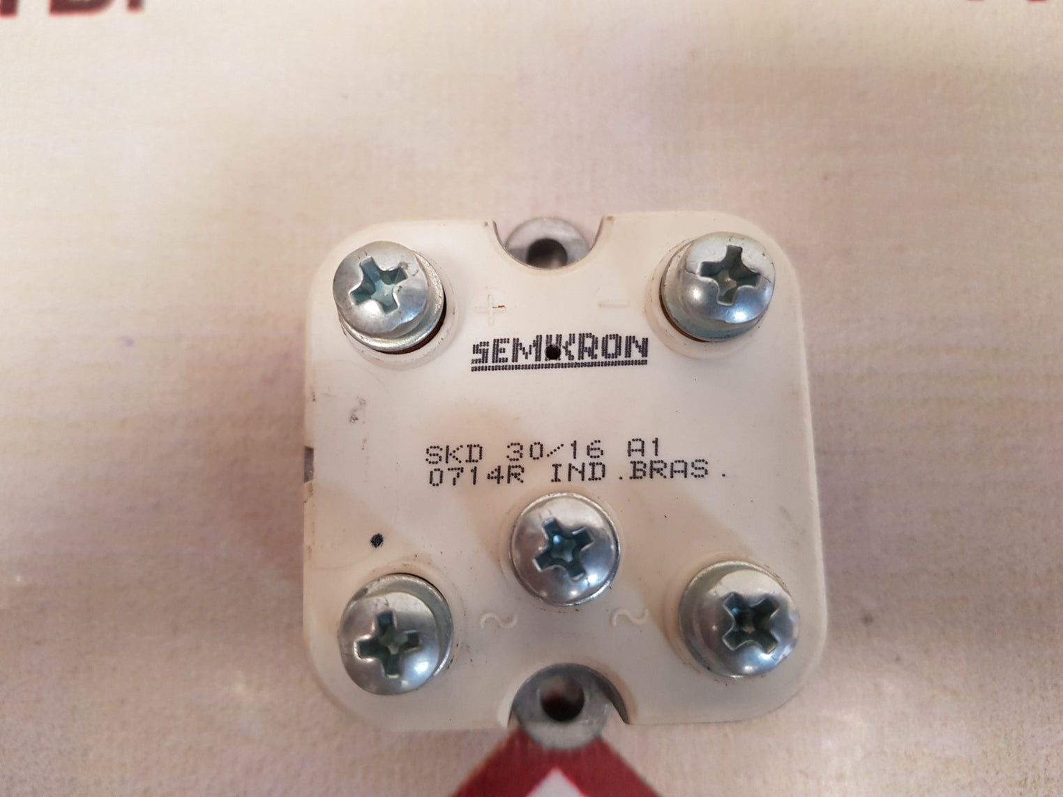 Semikron skd 30/16 a1 bridge rectifier module 