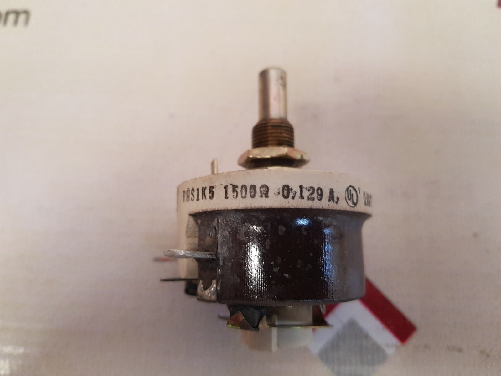 Ohmite ras1k5 potentiometer 1500ohm 