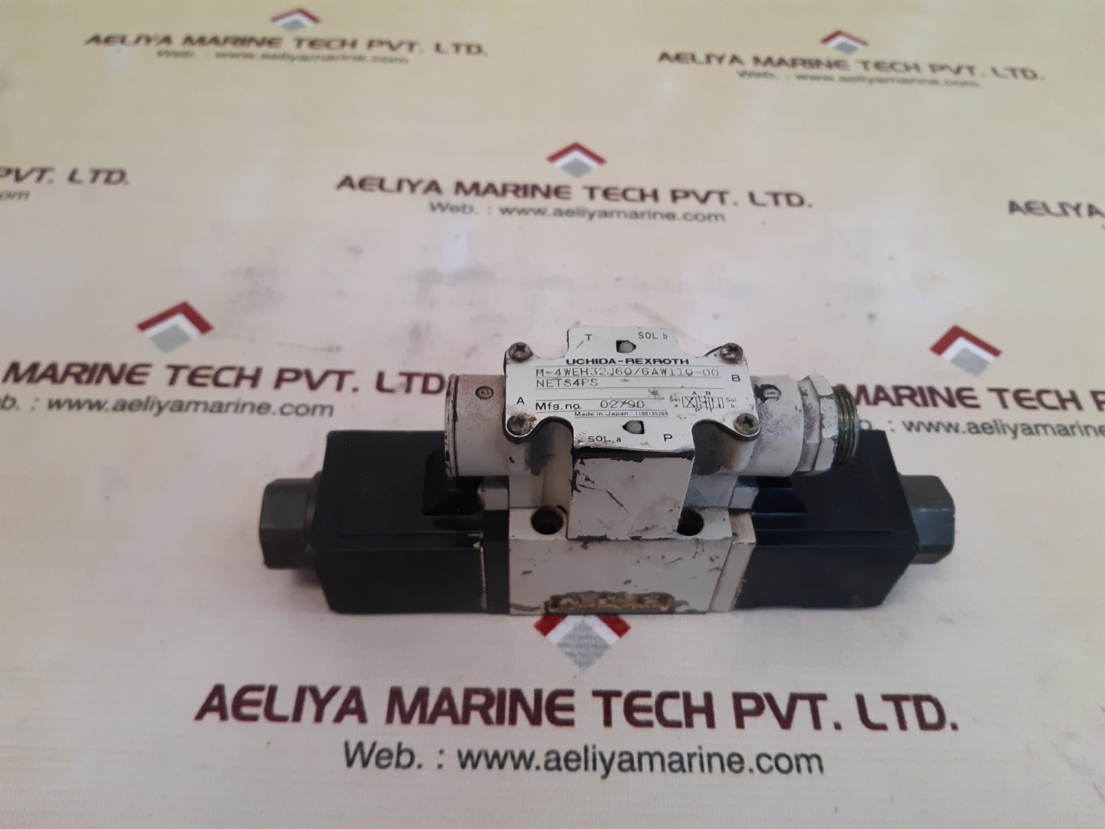 Uchida-rexroth h-4weh32j60/6aw110-00 solenoid valve 