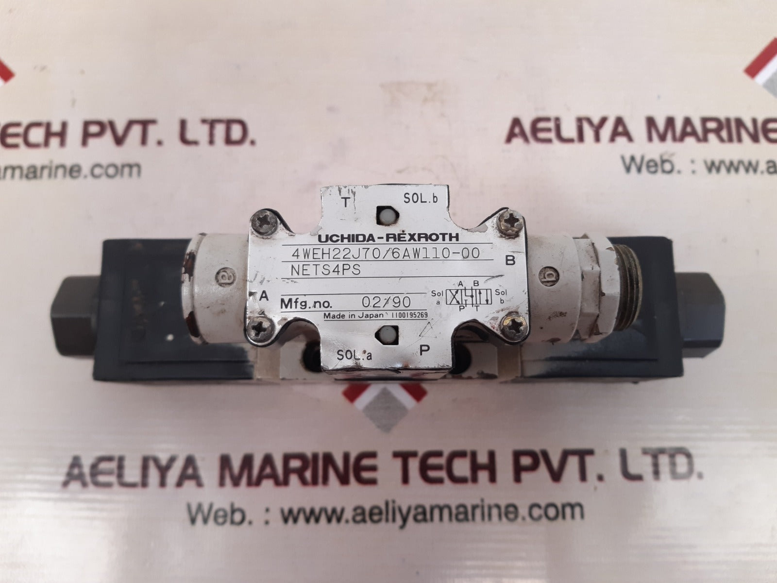 Uchida-rexroth 4weh22j70/6aw110-00 control valve