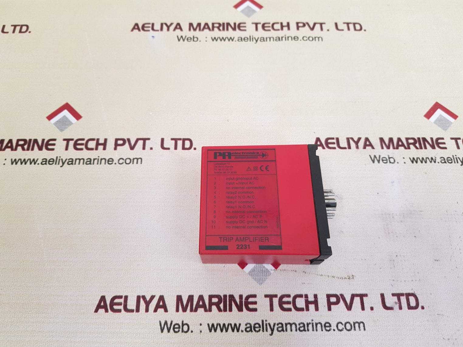 Pr electronics 2231 trip amplifier