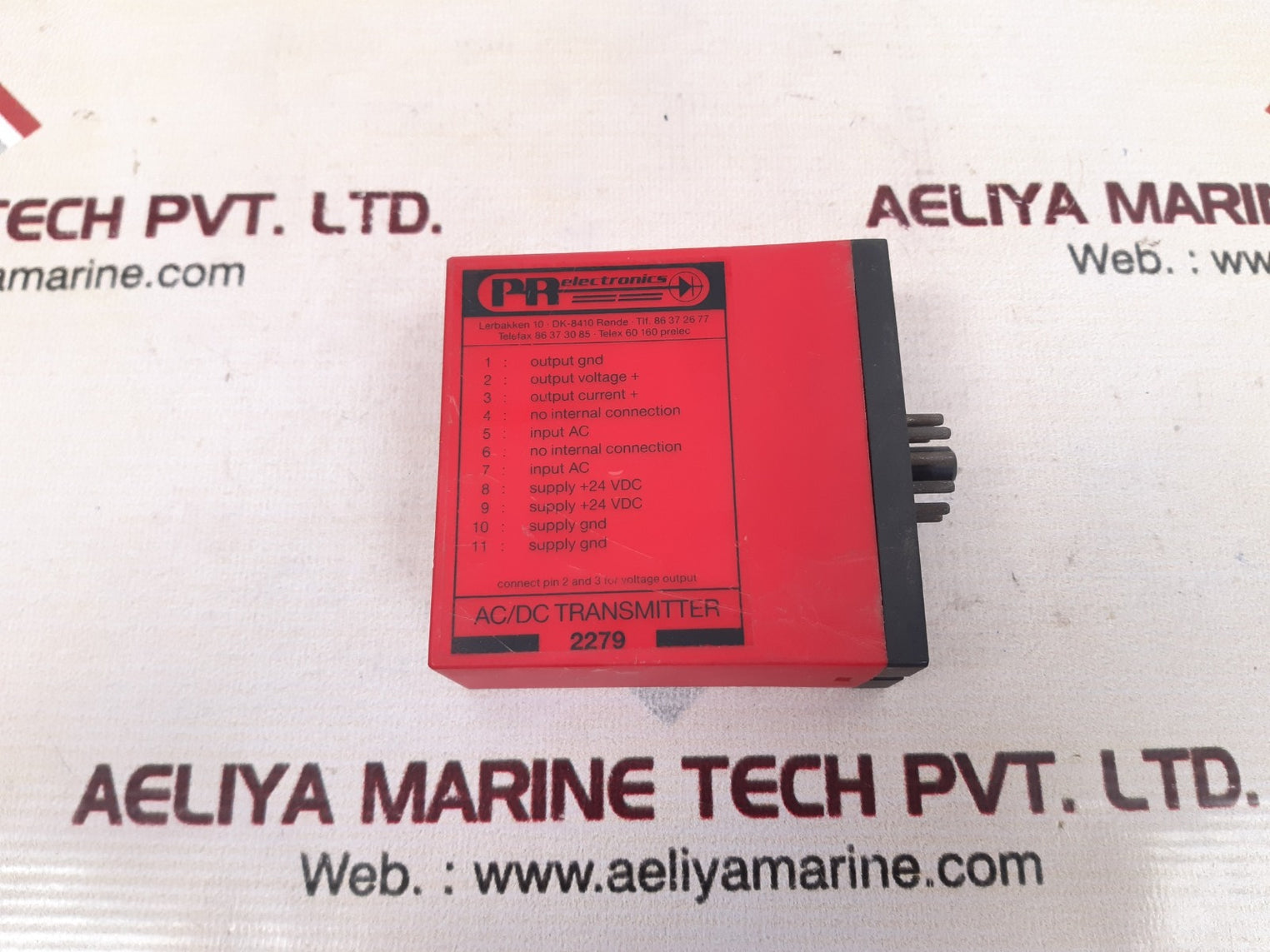 Pr electronics 2279 x2 ac/dc transmitter