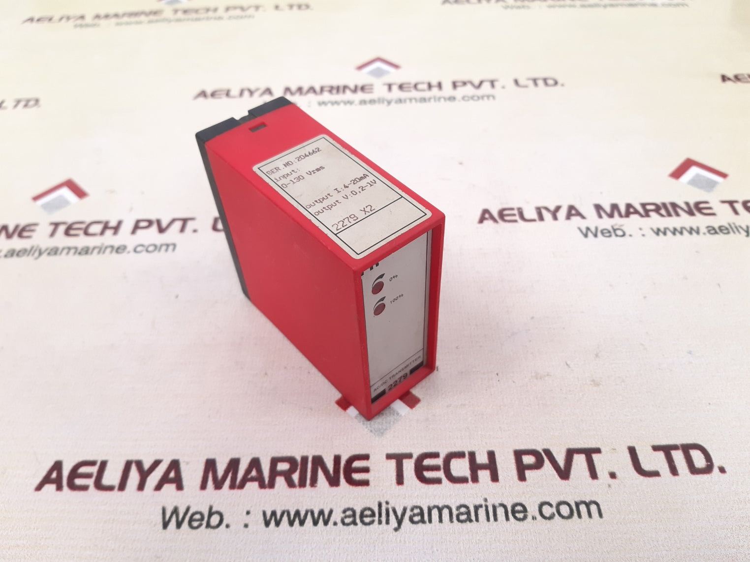 Pr electronics 2279 x2 ac/dc transmitter