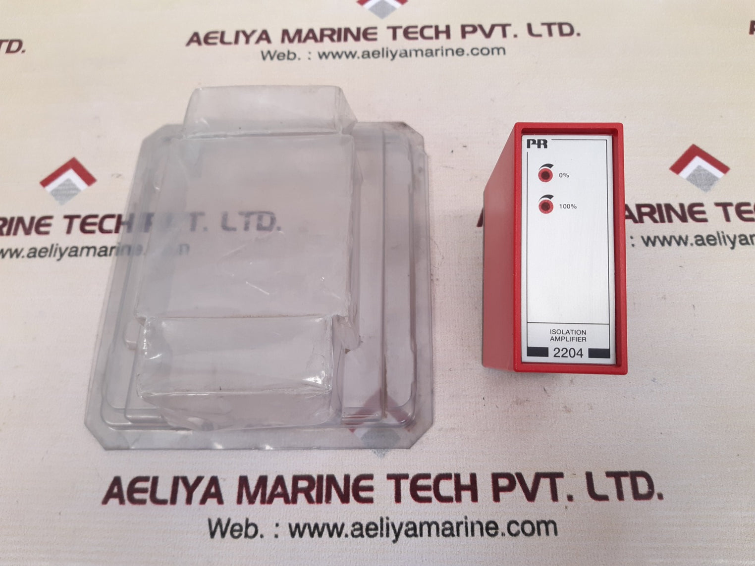 Pr electronics 2204 b2d isolation amplifier 24 v