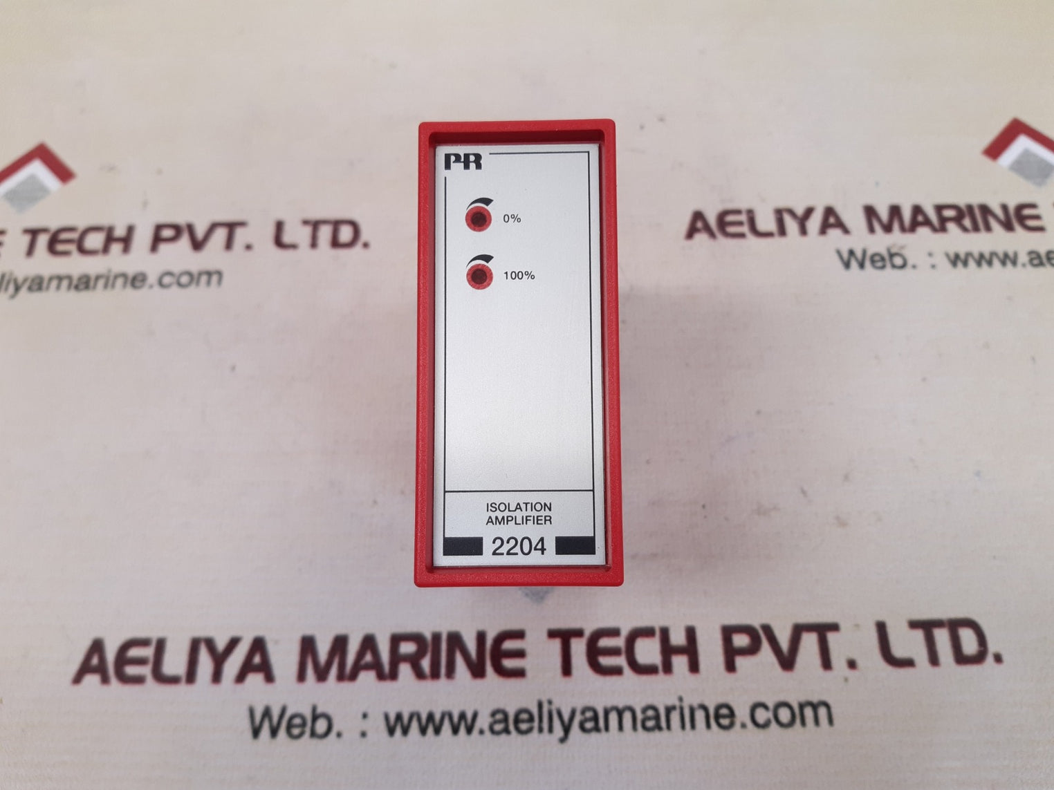 Pr electronics 2204 b2d isolation amplifier 24 v