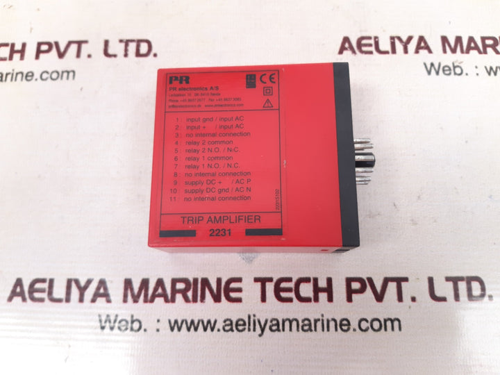 Pr electronics 2231p trip amplifier