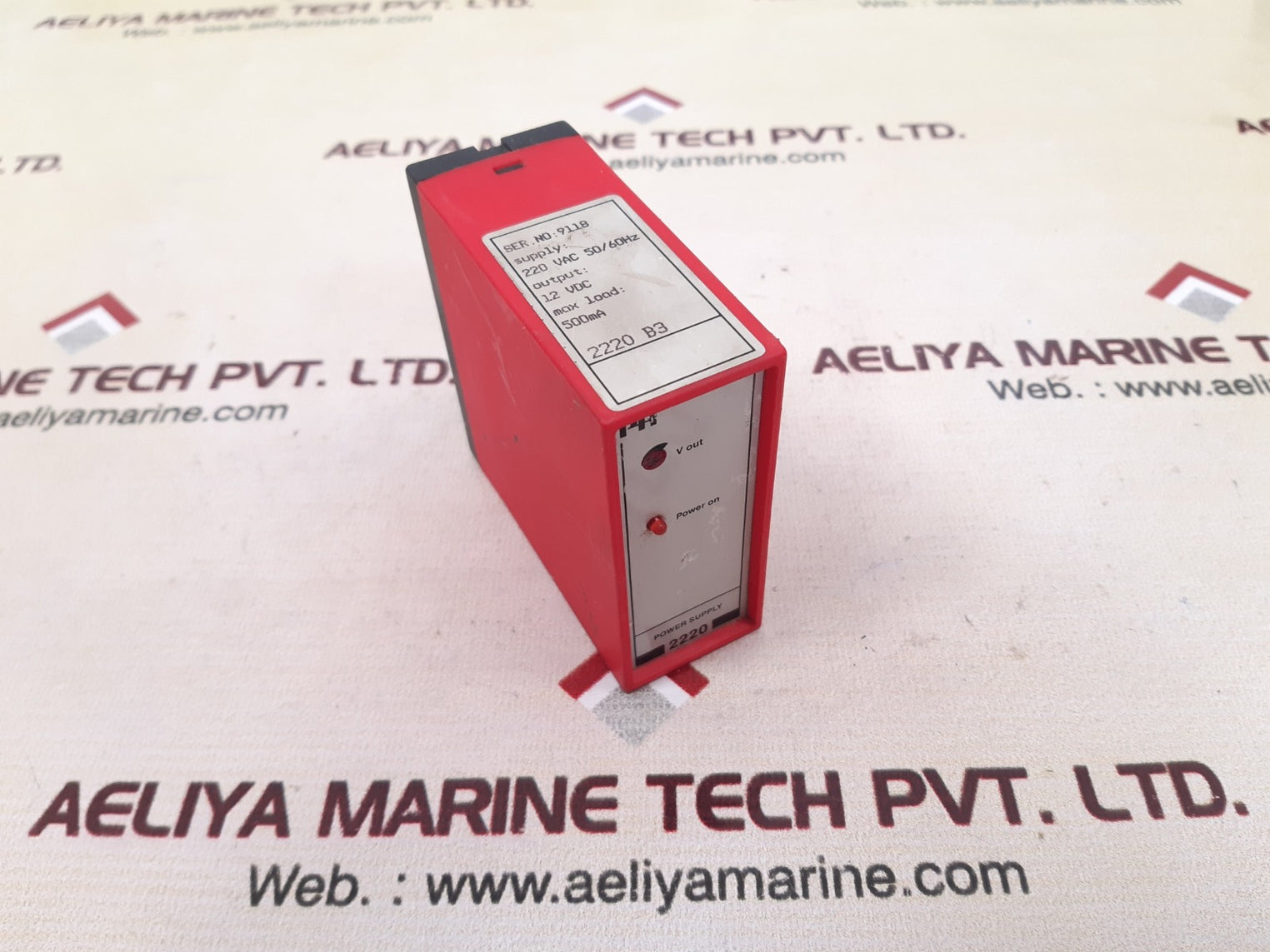 Pr electronics 2220 b3 power supply 