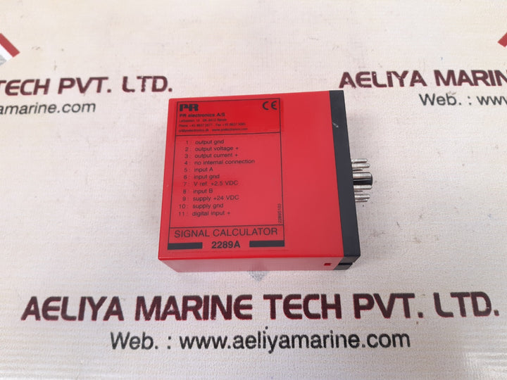 Pr electronics 2289 signal calculator 2289a 24 v