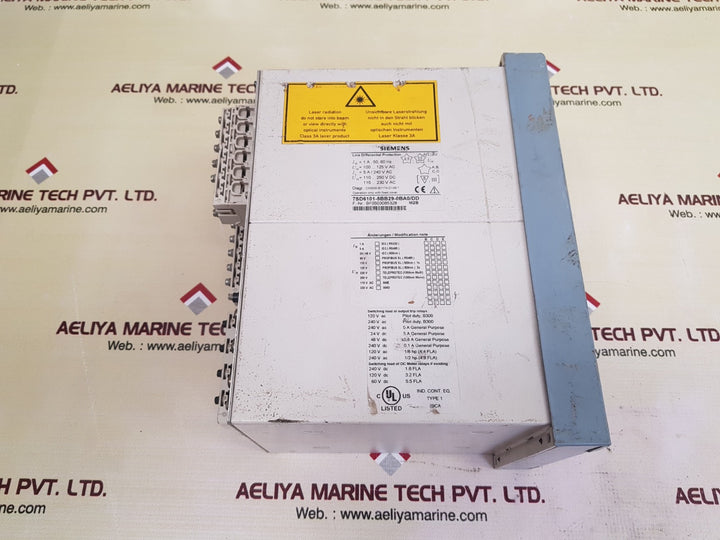 Siemens siprotec 7sd61 line differential protection relay 7sd6101-5bb29-0ba0/dd