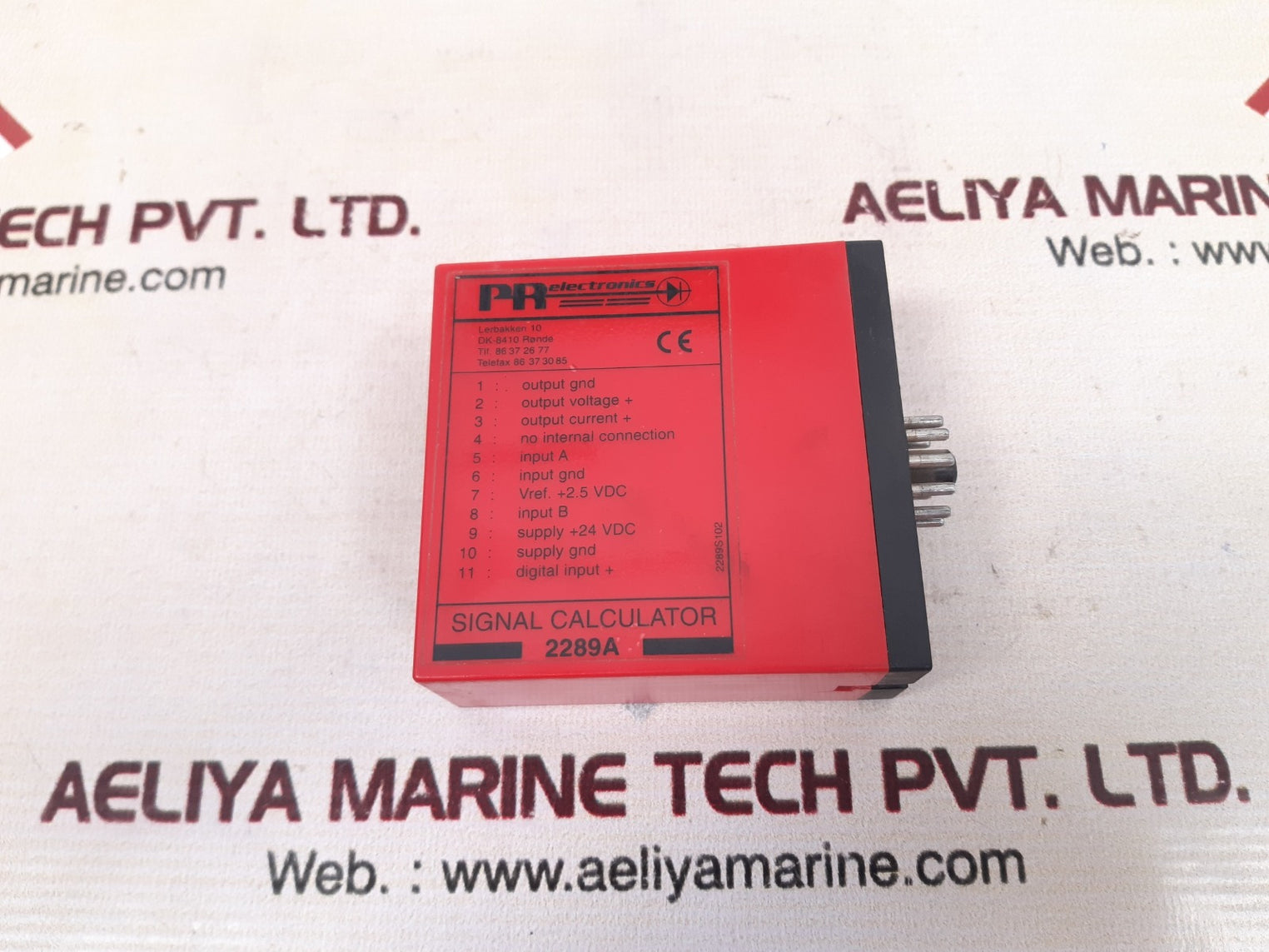 Pr electronics 2289a signal calculator