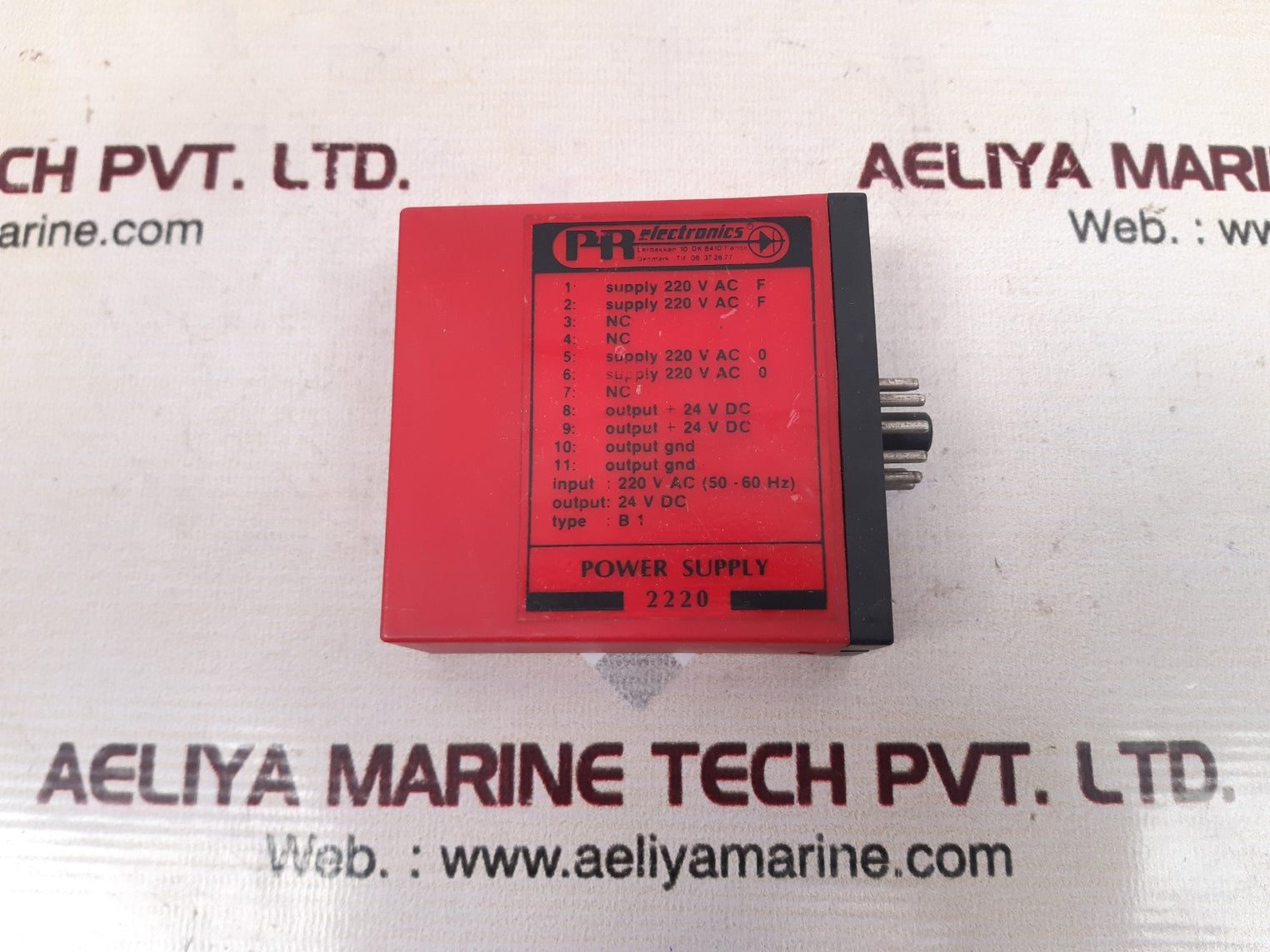Pr electronics 2220 power supply 