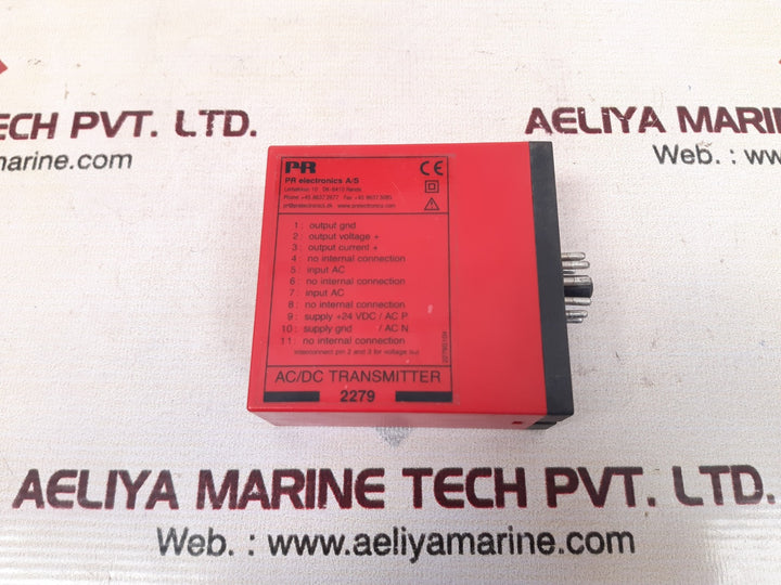 Pr electronics 2279n2d ac/dc transmitter