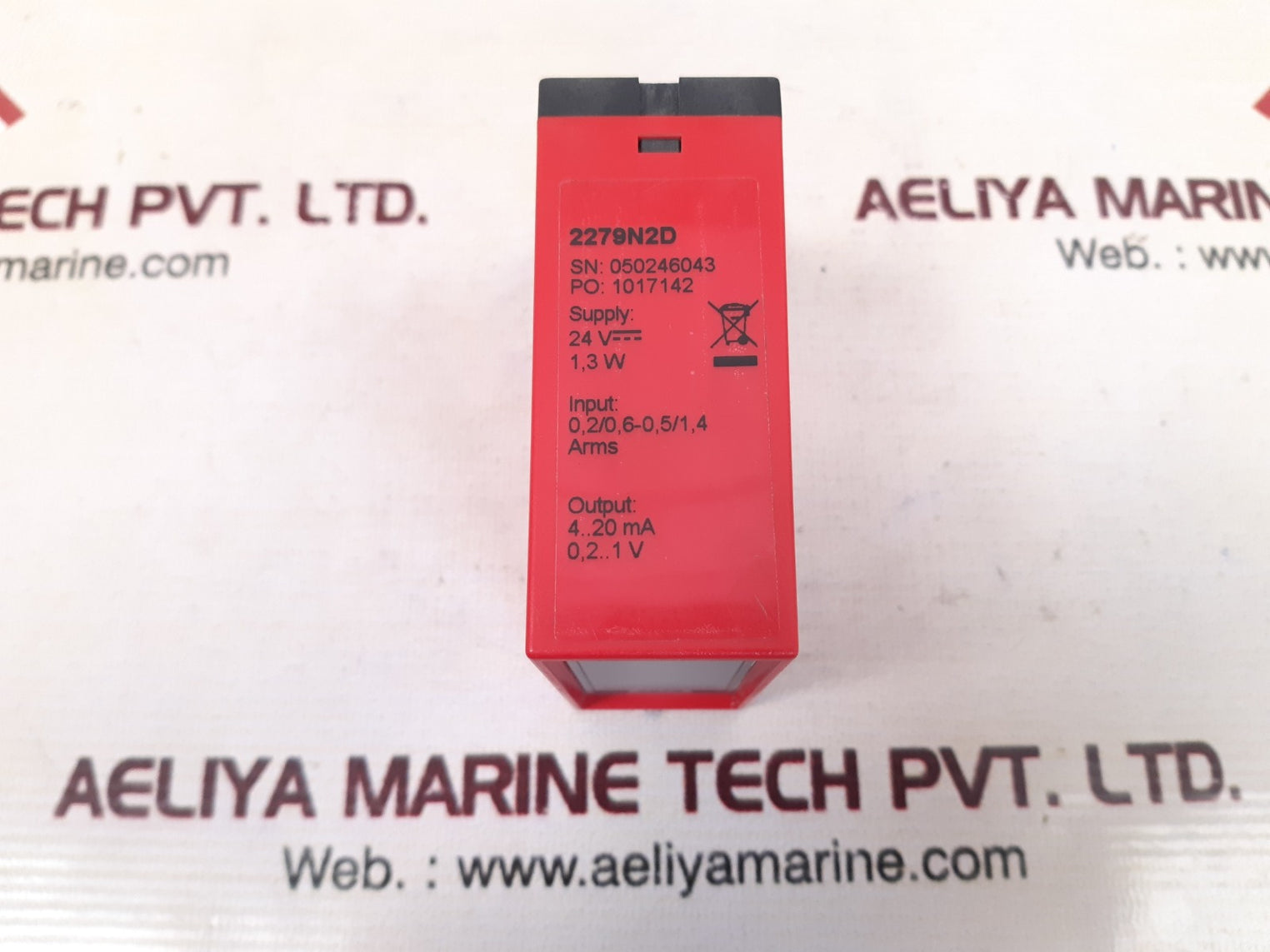 Pr electronics 2279n2d ac/dc transmitter