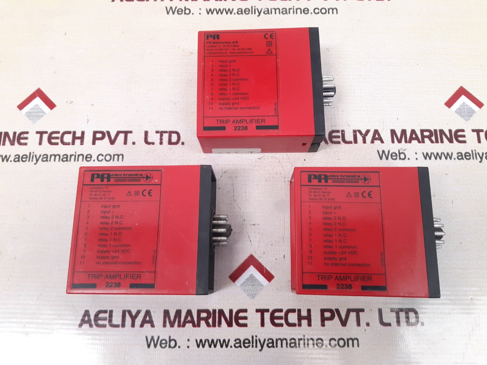Pr electronics 2238d4a trip amplifier 