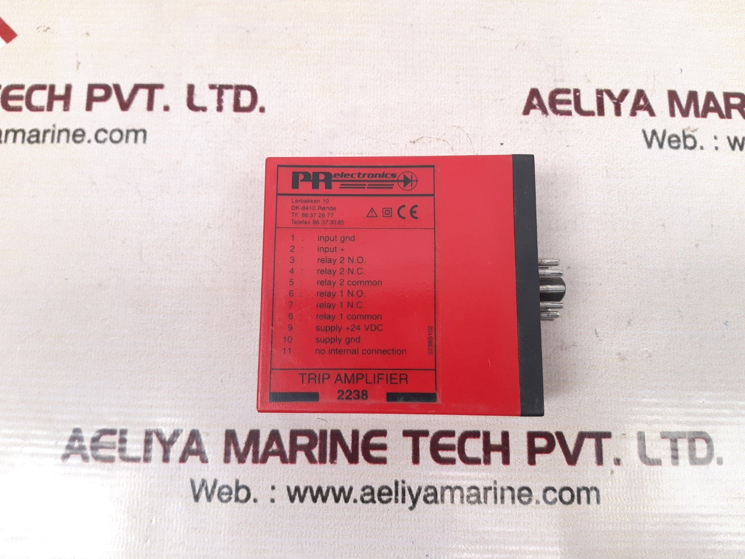 Pr electronics 2238d4a trip amplifier 