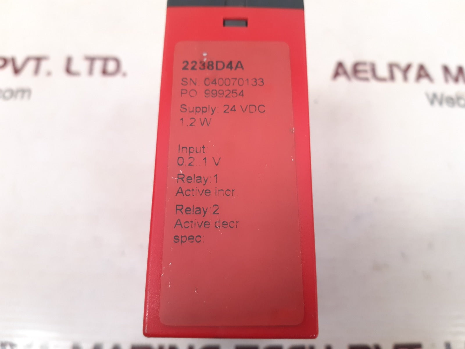 Pr electronics 2238d4a trip amplifier 