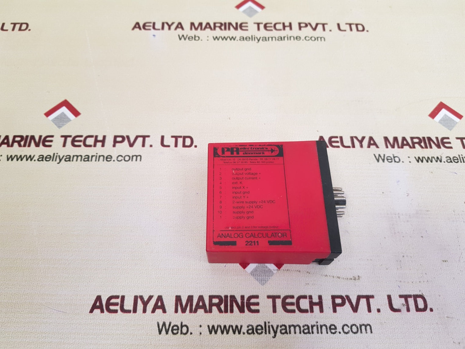 Pr electronics 2211 bb2b1 analog calculator