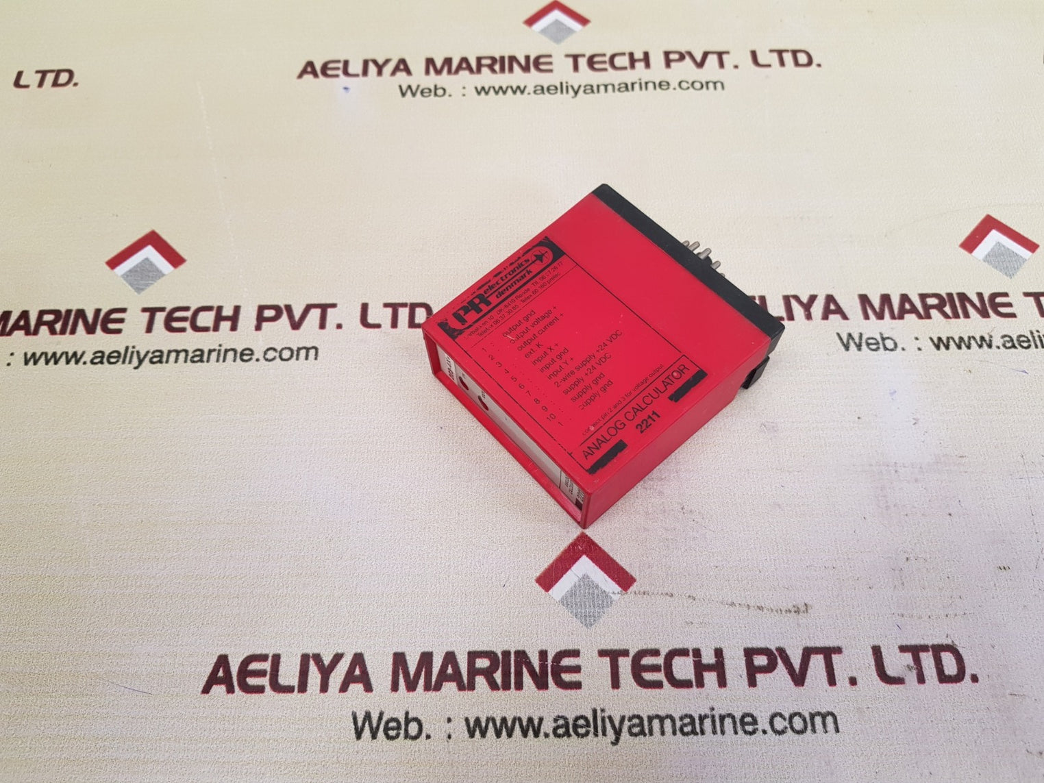 Pr electronics 2211 bb2b1 analog calculator