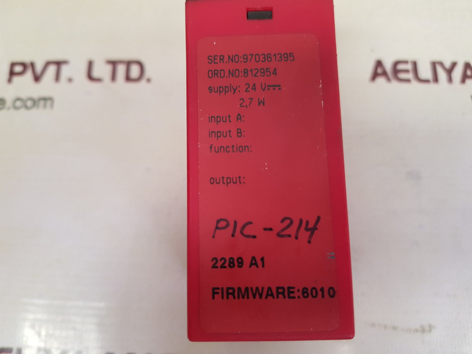 Pr electronics 2289a signal calculator 2289 a1