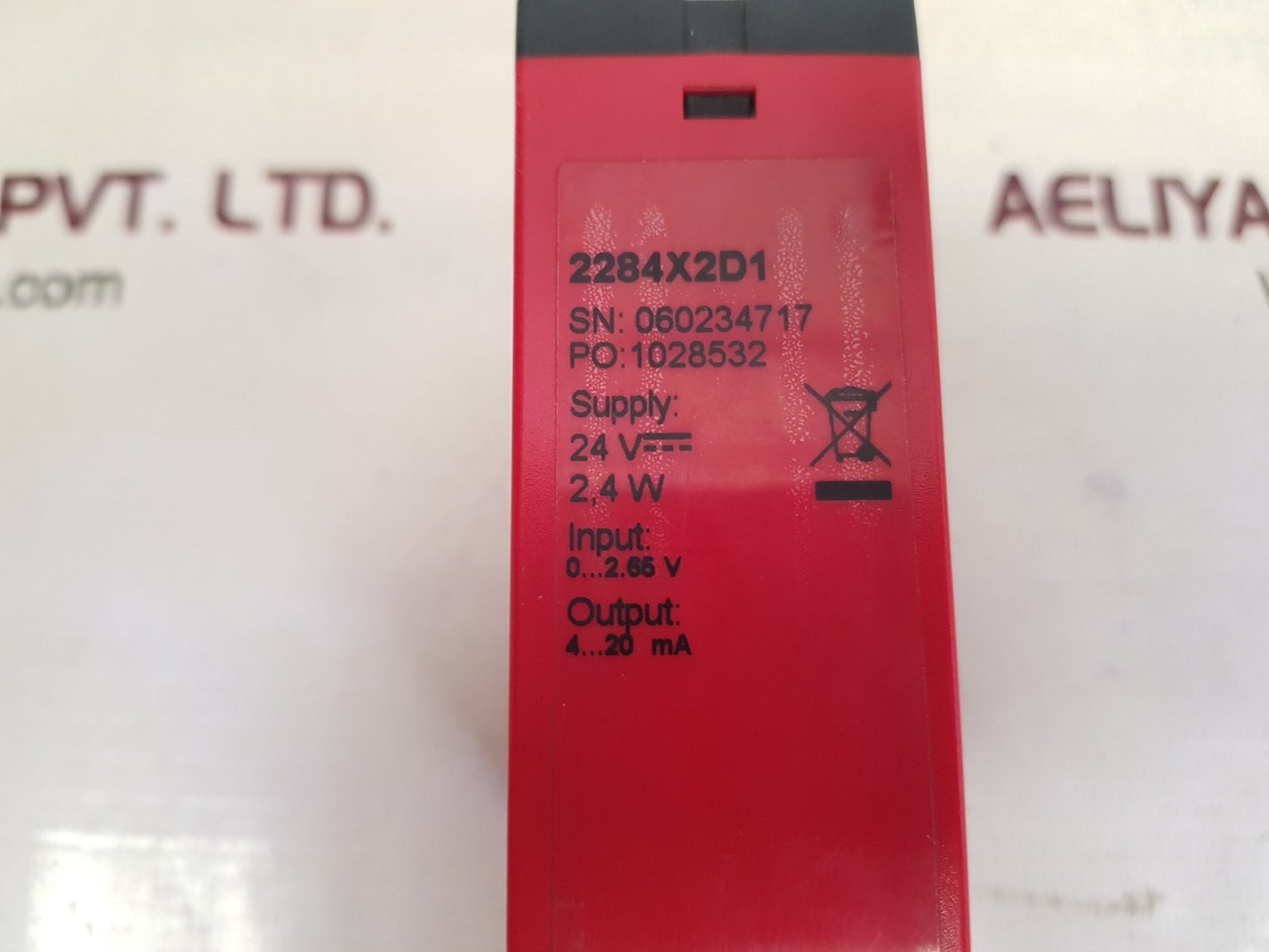 Pr electronics 2284 isolation amplifier 2284x2d1