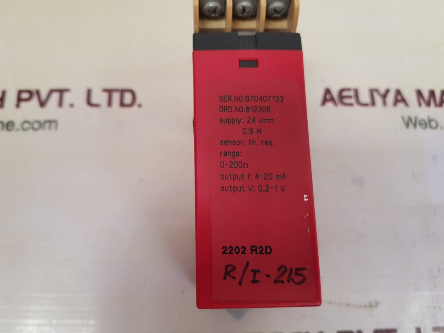 Pr electronics 2202 r/i transmitter 2202r2d 24 v