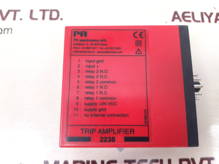 Pr electronics 2238a trip amplifier 