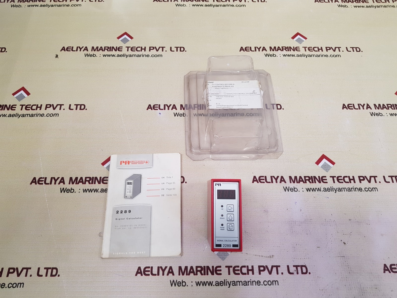 pr electronics 2289 signal calculator 2289a 
