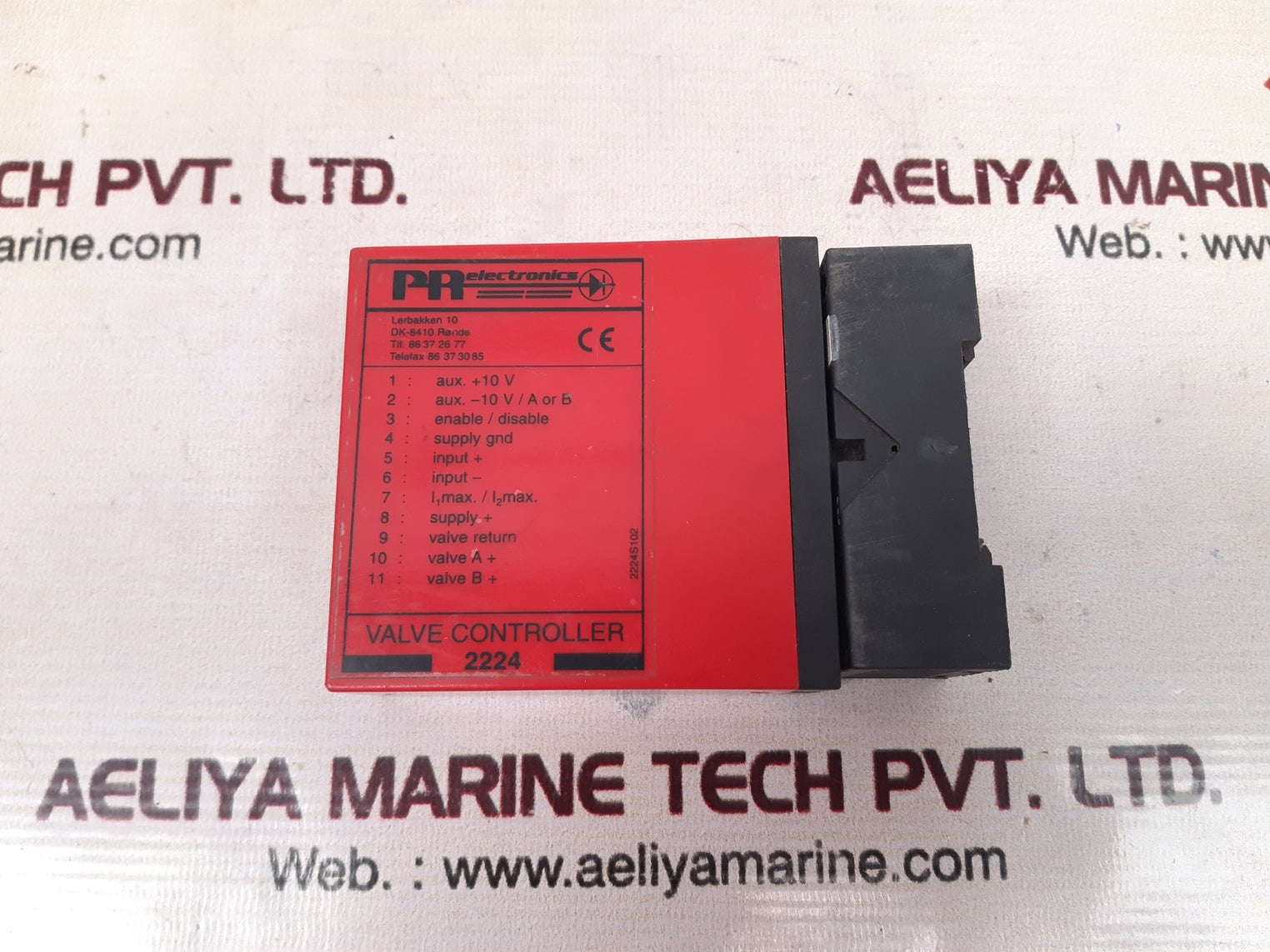 Pr electronics 2224_2b valve controller