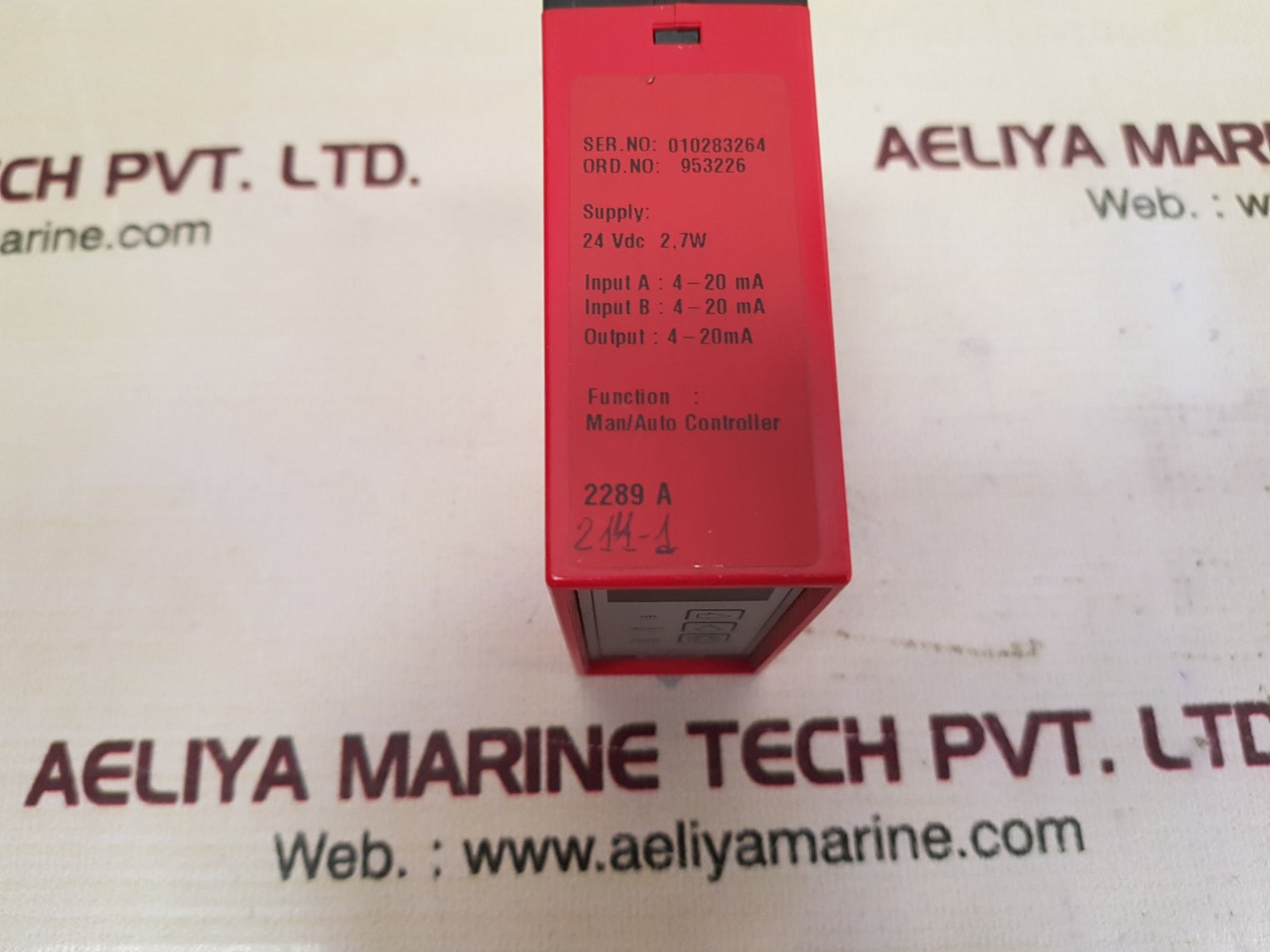 pr electronics 2289 signal calculator 2289a 