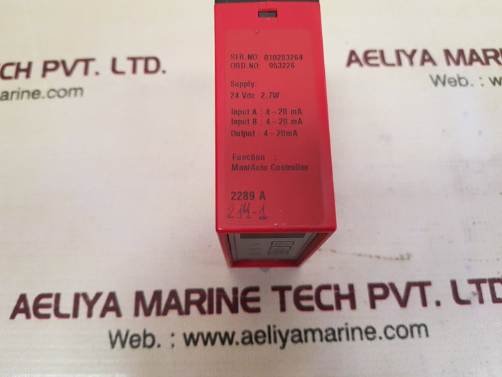 pr electronics 2289 signal calculator 2289a 