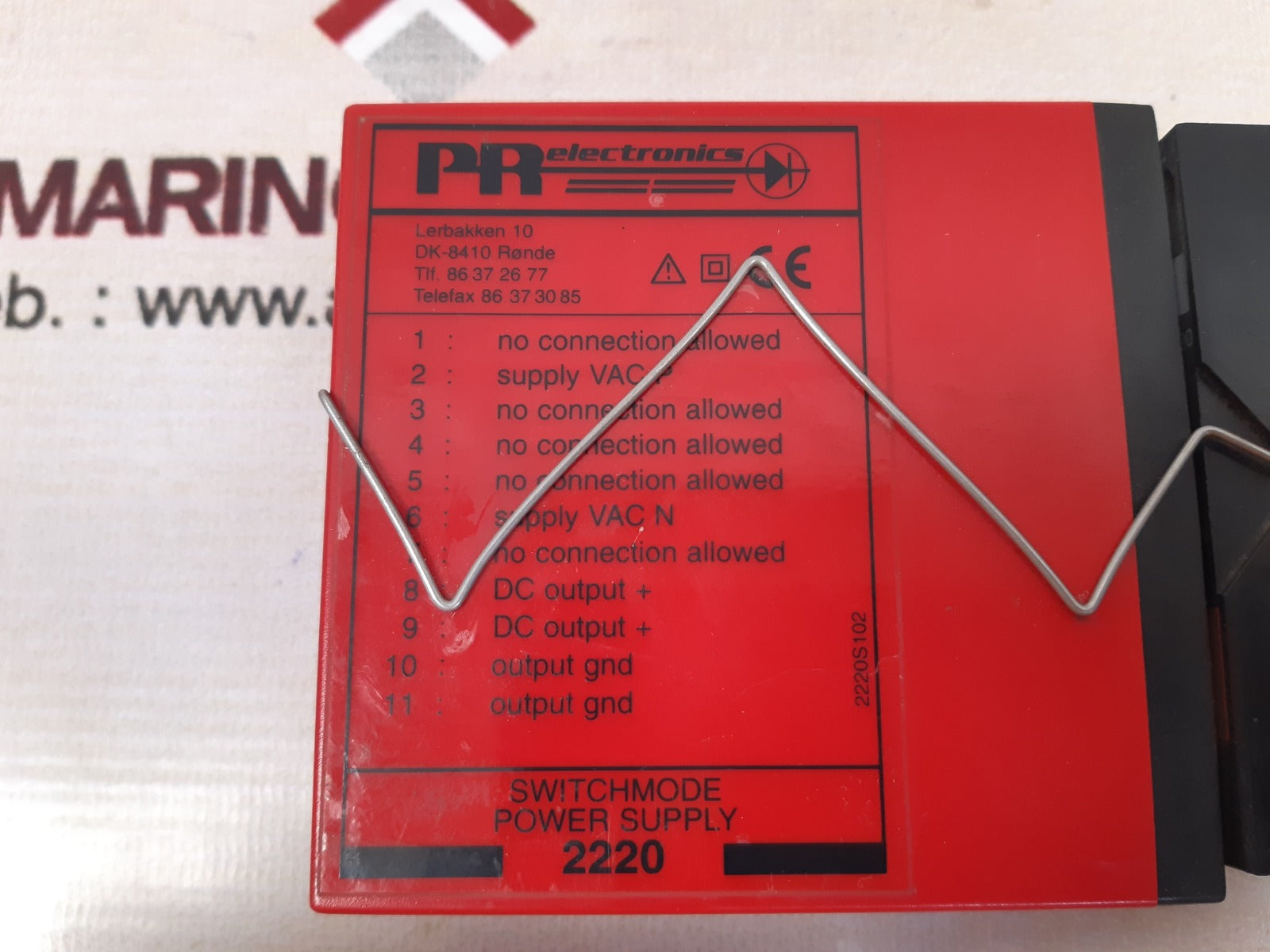 pr electronics 2220 a1 switchmode power supply