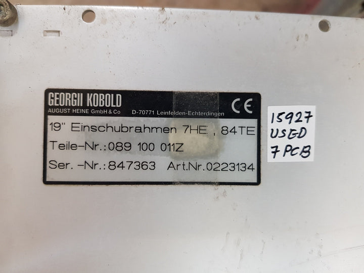 Georgii kobold ksn 8-m1,ksv 3/10,ksv 12/30 servo drive rack 
