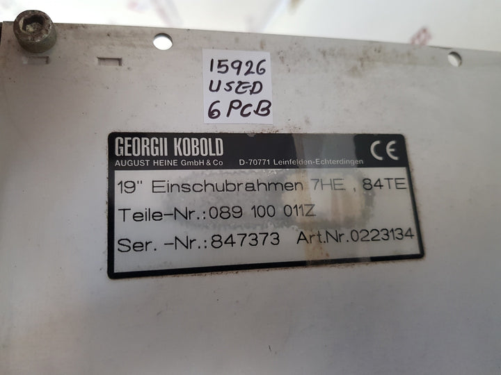 Georgii kobold ksn 8-m1,ksv 3/10,ksv 12/30 servo drive rack 