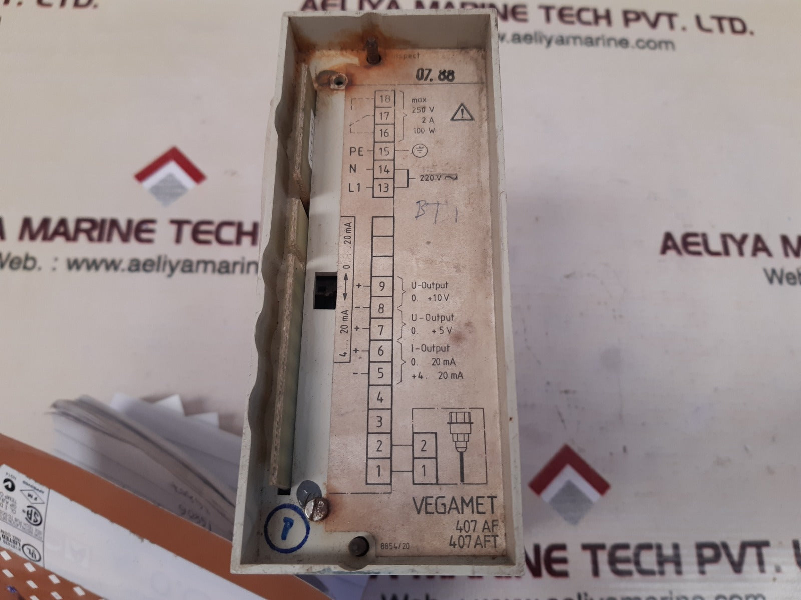 Vegamet 407af level indicator 407 a(f)(t)