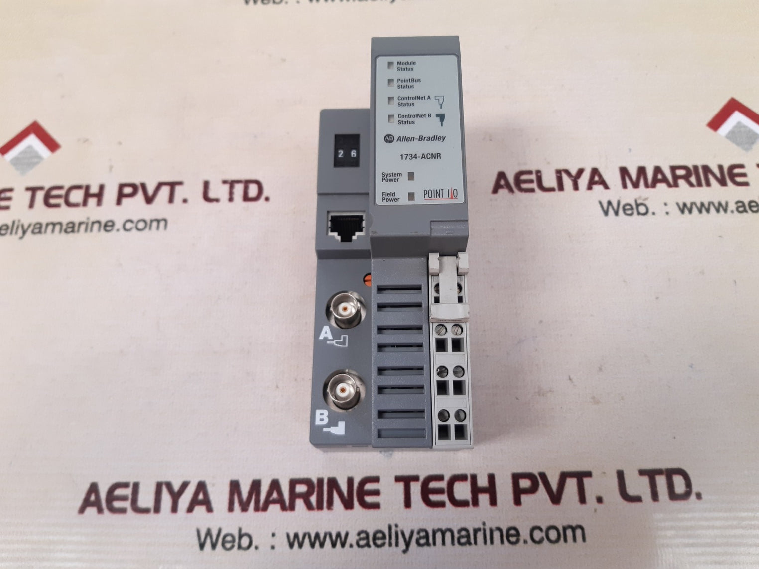 Allen-bradley 1734-acnr ser a point i/o adapter