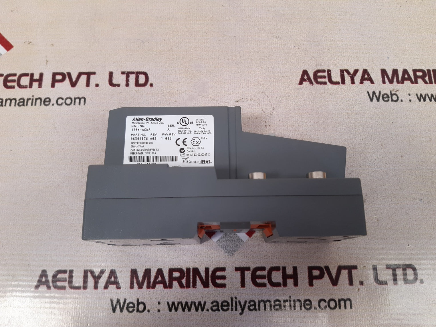 Allen-bradley 1734-acnr ser a point i/o adapter