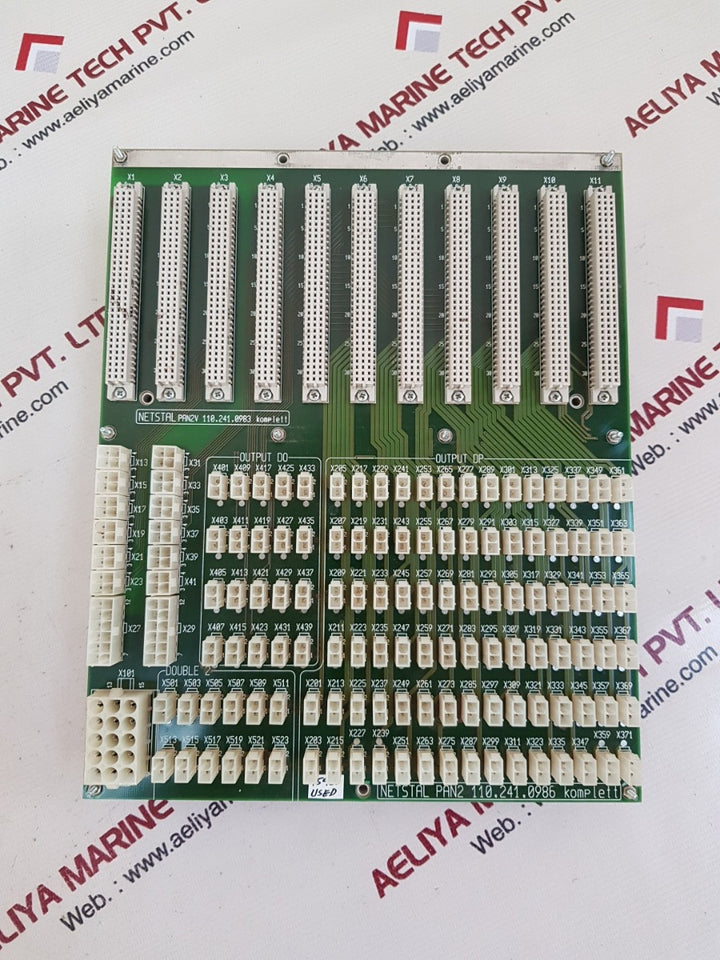Netstal pan2 110.241.0986 pcb card pan2v 110.241.0983
